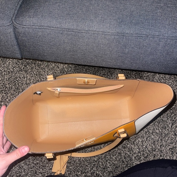 NWT Kate Spade Poppy Colorblock Large Tote - Picture 11 of 15